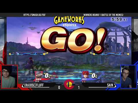 For Glory Friday #98 - [RA]OSC|Fluff (D.K., Sheik) Vs. Sain (Roy, Diddy Kong) - Winners Round 1