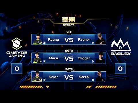 Basilisk vs Onsyde Gaming  - Peliviikko 11 -  World Team League 2023 Summer