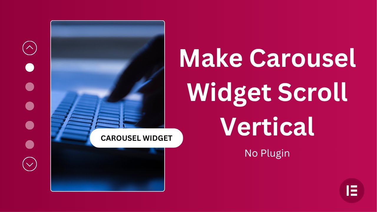 Make Elementor Carousel Scroll Vertically