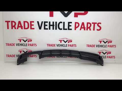 Fits BMW 3 Series F30 F31 Rear Diffuser Twin Exhaust Carbon Look video
