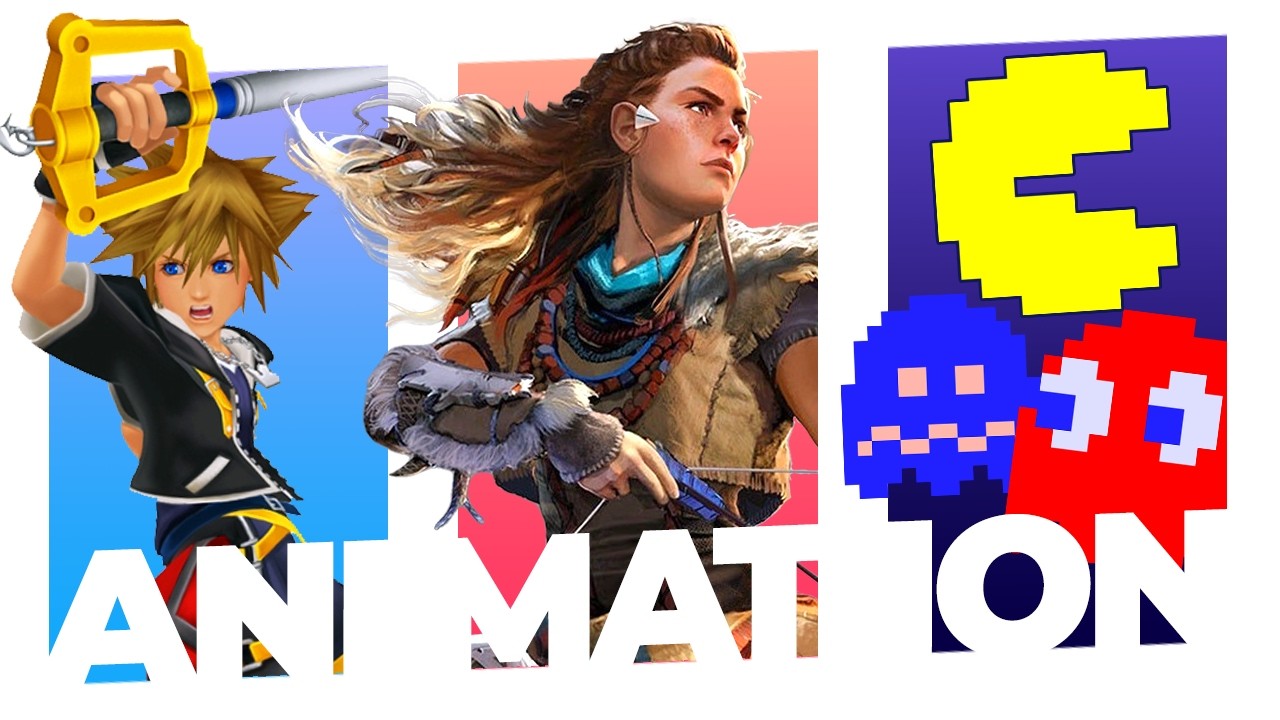 Game Animation Breakdown | Horizon, Pac-Man & Kingdom Hearts