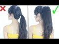 New High Ponytail Hairstyle For School College Work Long Ponytail