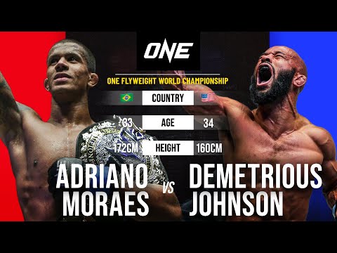 Adriano Moraes vs. Demetrious Johnson | Full Fight Replay