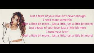 Just A Taste - Tinashe [Lyric Video]