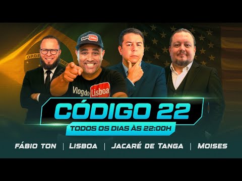 CÓDIGO 22: Lisboa, Jacaré de Tanga – Moises Pátria e Defesa e Fábio Ton 03/12/25