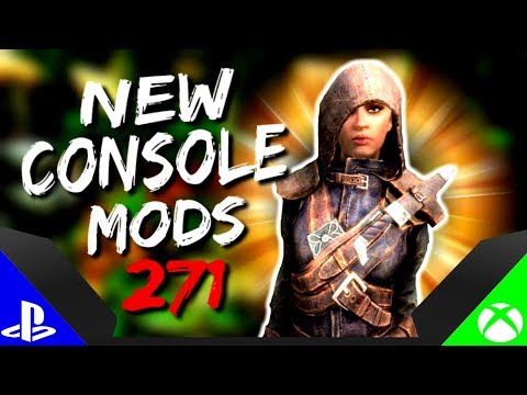 Skyrim Special Edition: ▶️5 BRAND NEW CONSOLE MODS◀️ #271 (PS4/XB1/PC)