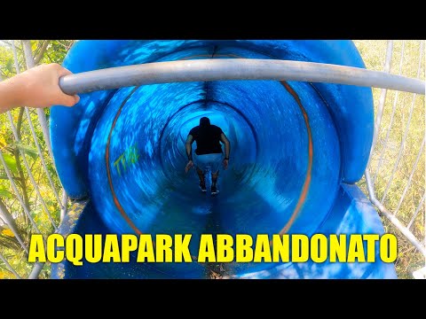 EXPLORING AN ABANDONED WATERPARK! (ENDED BADLY)