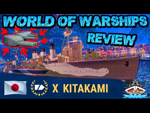 Kitakami T10/JPN/CL *DAS TORPEDO MONSTER?!* "Review"⚓️ in World of Warships 🚢 #worldofwarships