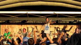 Let Live- Of Mice &amp; Men Live Warped Tour Toronto July 15 2011 HD