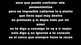 luis fonsi aunque estes con el letra