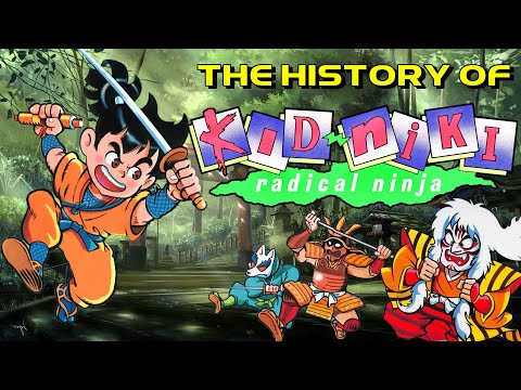 The History of Kid Niki Radical Ninja 快傑ヤンチャ丸 - arcade console documentary