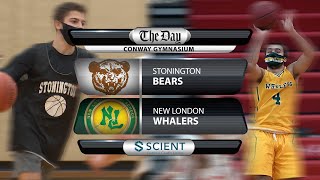 Full replay: Stonington at New London boys' basketball