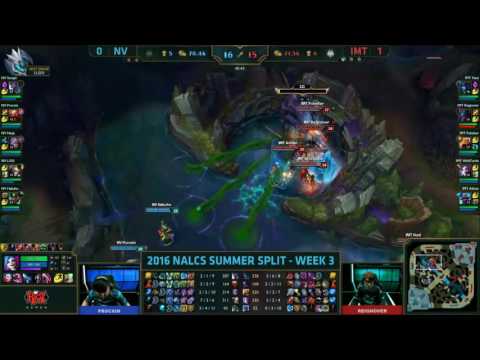Immortals vs Team Envy Game 2 Highlights   NA LCS Week 3 Day 2 Summer 2016   IMT vs NV G2