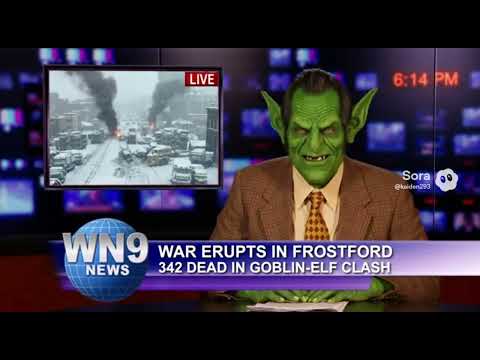 “Frostbite firestorm” (Elf vs goblin war song) 