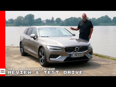 2019 Volvo V60 T6 AWD Review & Test Drive