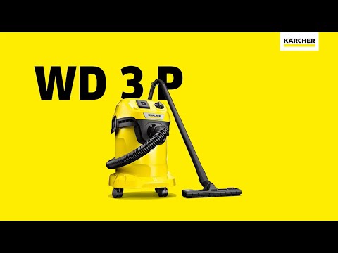Kärcher Drėgno ir sauso valymo dulkių siurblys WD 3 P V-17/4/20 Workshop (1.628-175.0) video