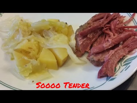 Ninja Foodi and PERFECT Corned Beef Cabbage and...