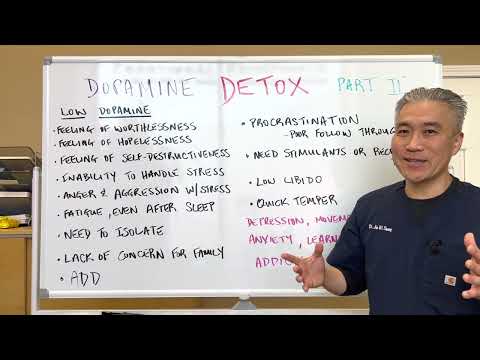 DOPAMINE Withdrawal DETOX Part 2 Signs and Symptoms