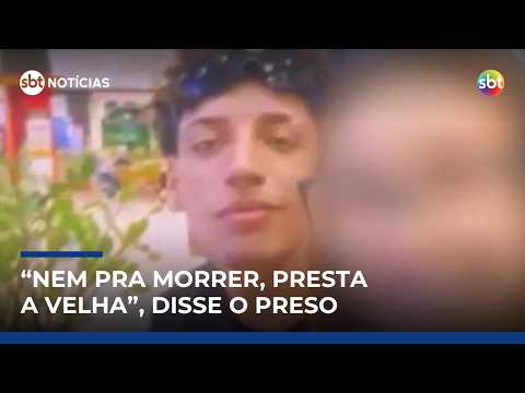 Filho é preso por tentar envenenar mãe adotiva envenenada com ajuda da namorada em SP | #SBTNotícias