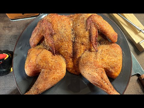 Roadkill Chicken vom Pelletgrill