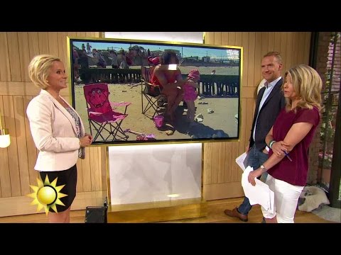Väderspecial: "Här lär vi passera 30 grader under dagen" - Nyhetsmorgon (TV4)