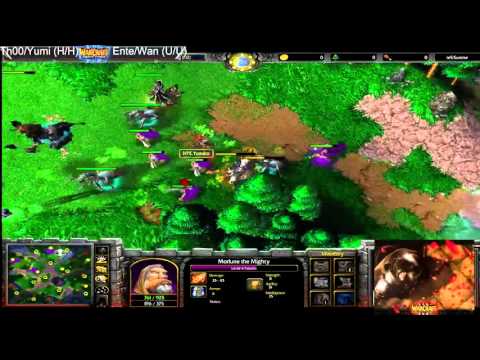Wc3 100th Sub Special TH00/Yumiko (H/H) vs Ente/Wan (U/U) Game 2