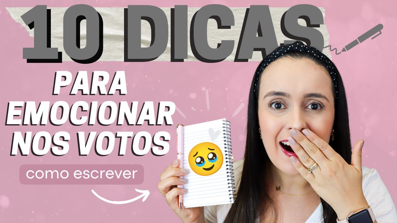 COMO ESCREVER OS VOTOS DE CASAMENTO DE FORMA FÁCIL