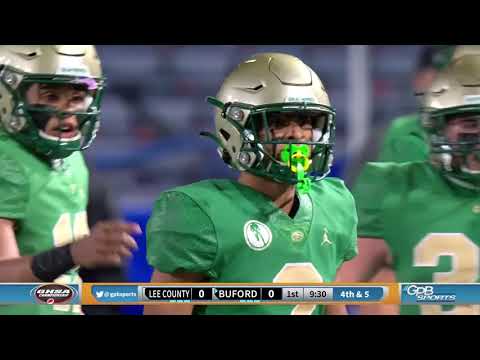2020 6A Championship: Buford vs. Lee County