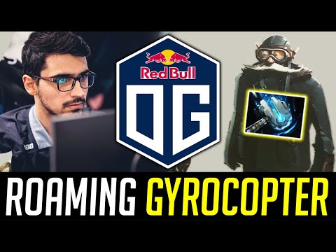 Saksa practicing this ROAMING GYROCOPTER - He's just EVERWHERE! DOTA 2