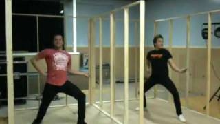 The Relay Company Rockin&#39; at the set for Love Me Hate Me Music Video