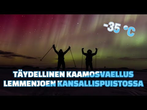 Täydellinen kaamosvaellus Lemmenjoella