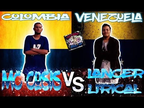 LANCER LIRICAL VS MC COSIS/COLOMBIA VS VENEZUELA/FREESTYLE RAP/CALLEJERO/HIP HOP/