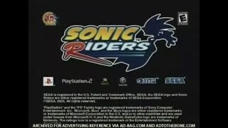 Sonic Riders Commercial (2006 USA)