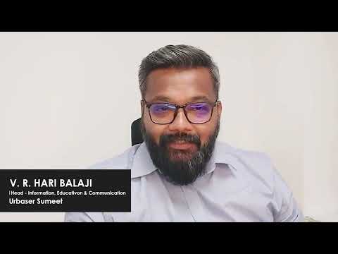VR Hari Balaji Head Information, Education & Communication Urbaser Sumeet British Clean