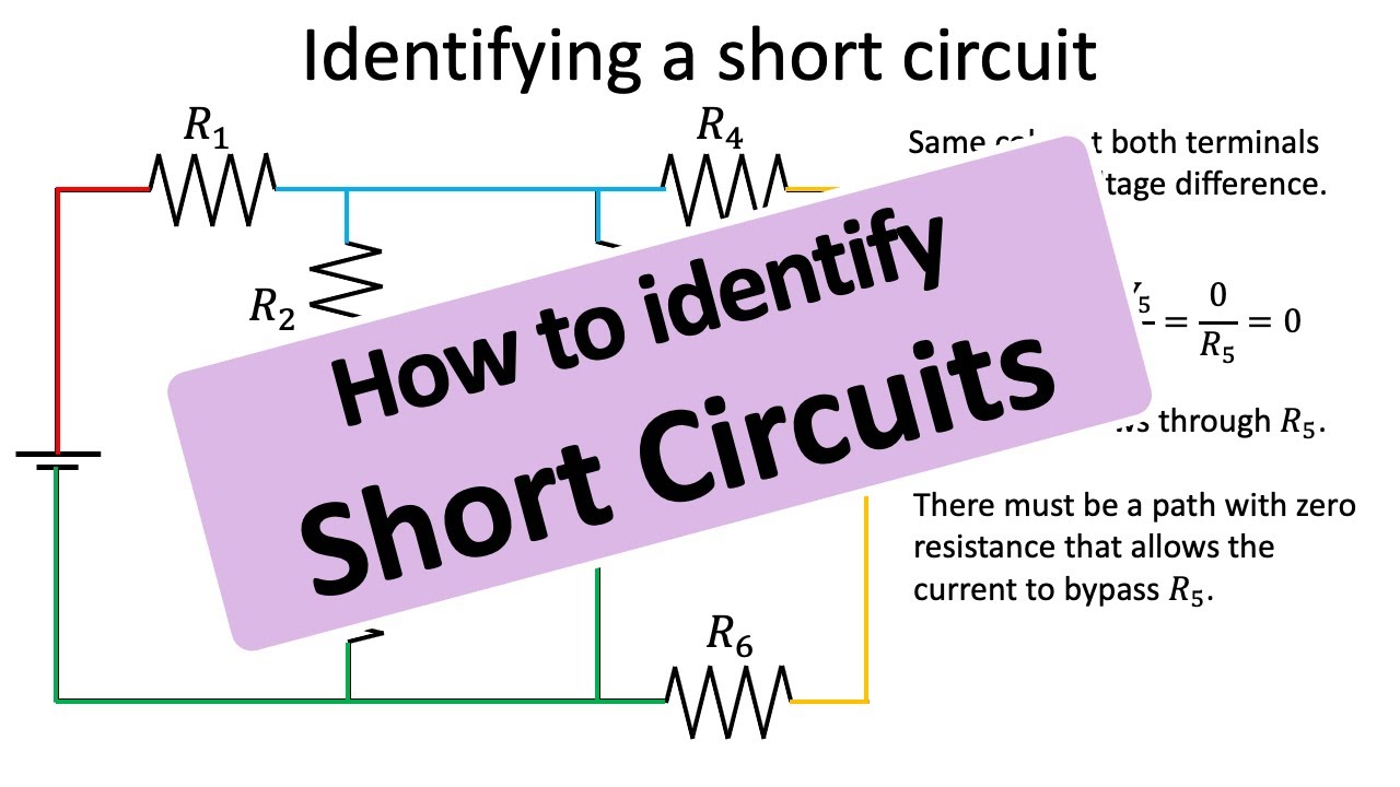 How to identify a short circuit