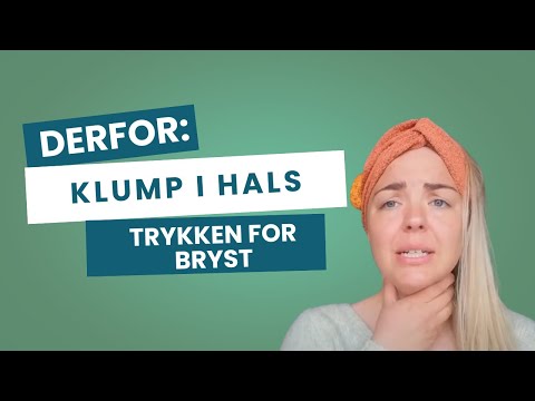 Klump i halsen? Spændinger og trykken i brystet – forstå hvad kroppen prøver at sige