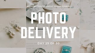 The Best Way To Deliver Wedding Photos To Your Clients