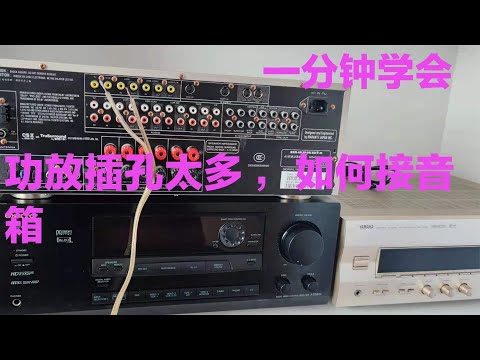 进口功放背面接线孔太多，师傅教你如何接线，轻松应对各种功放