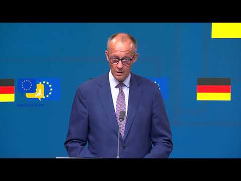 Germany's Vision for Europe's Future: Commitment to Unity & Peace! Friedrich MERZ in Brussels