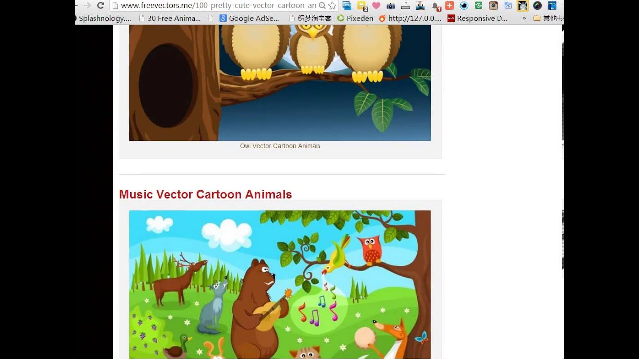 100+ Pretty Cute Vector Cartoon Animals For iOS Games