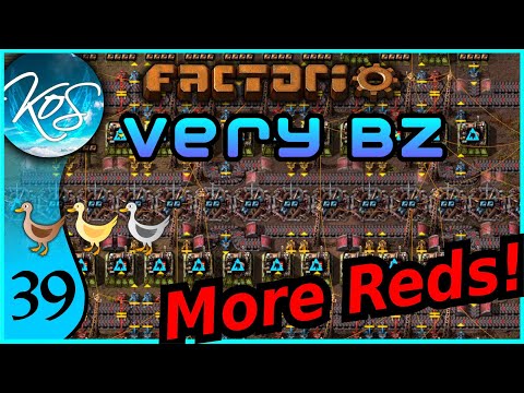 Factorio Very BZ 39 - RED CIRCUIT BOOST, Let's Play, Walkthrough, Tutorial