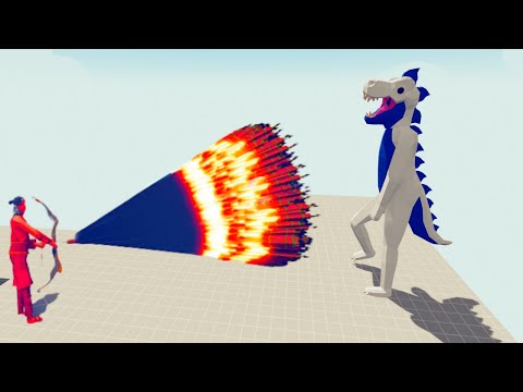 T-REX ICE GIANT vs EVERY GOD - Totally Accurate Battle Simulator TABS