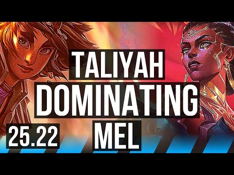 TALIYAH vs MEL (MID) | 8/2/12, Dominating | KR Challenger | 25.22