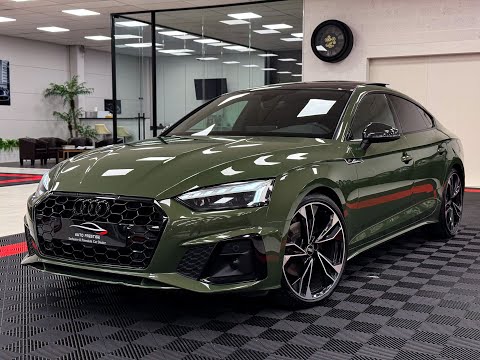 2022 District Green Audi A5 Sportback S-Line Compétition