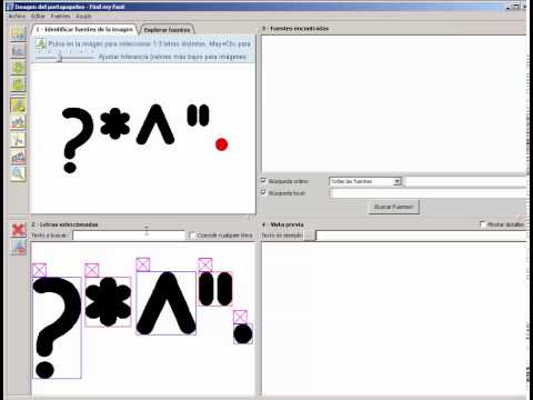 Identificación de fuentes, letras o tipografias (3) Identificación de fuentes, letras o tipografias (3)