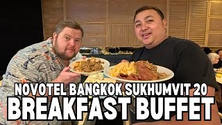 AMAZING BREAKFAST BUFFET EXPERIENCE AT NOVOTEL BANGKOK SUKHUMVIT 20 | BANGKOK HOTEL FOOD