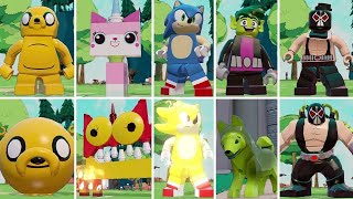All Character Transformations in LEGO Dimensions