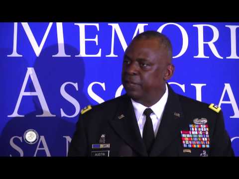 2015 George P. Shultz Lecture Series - General Lloyd J. Austin, III - Extended Version