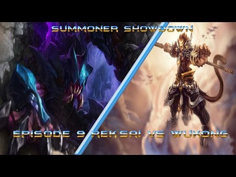 Summoner Showdown 1v1 #9 Rek'Sai vs Wukong