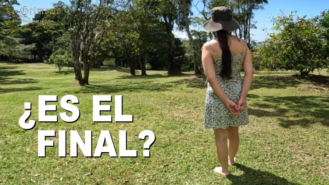 ¿Me estoy despidiendo?